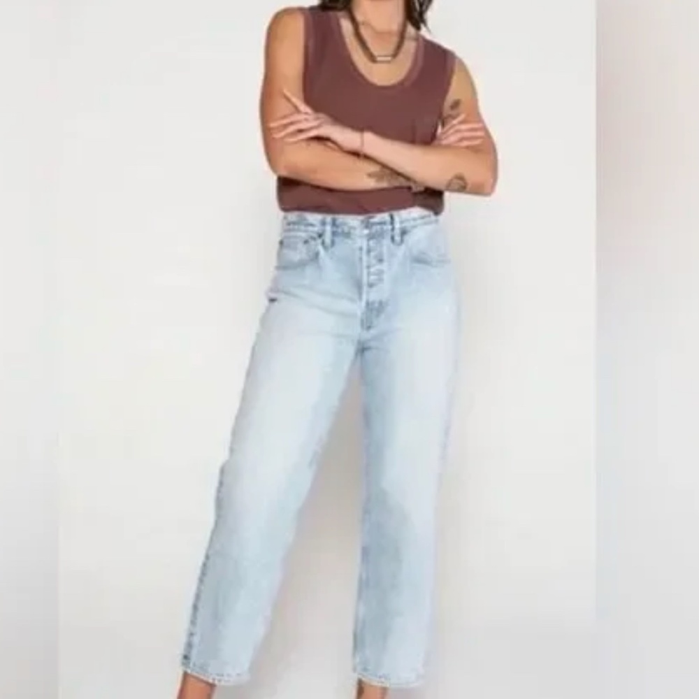 ETICA Women’s Tyler Straight Crop Jeans